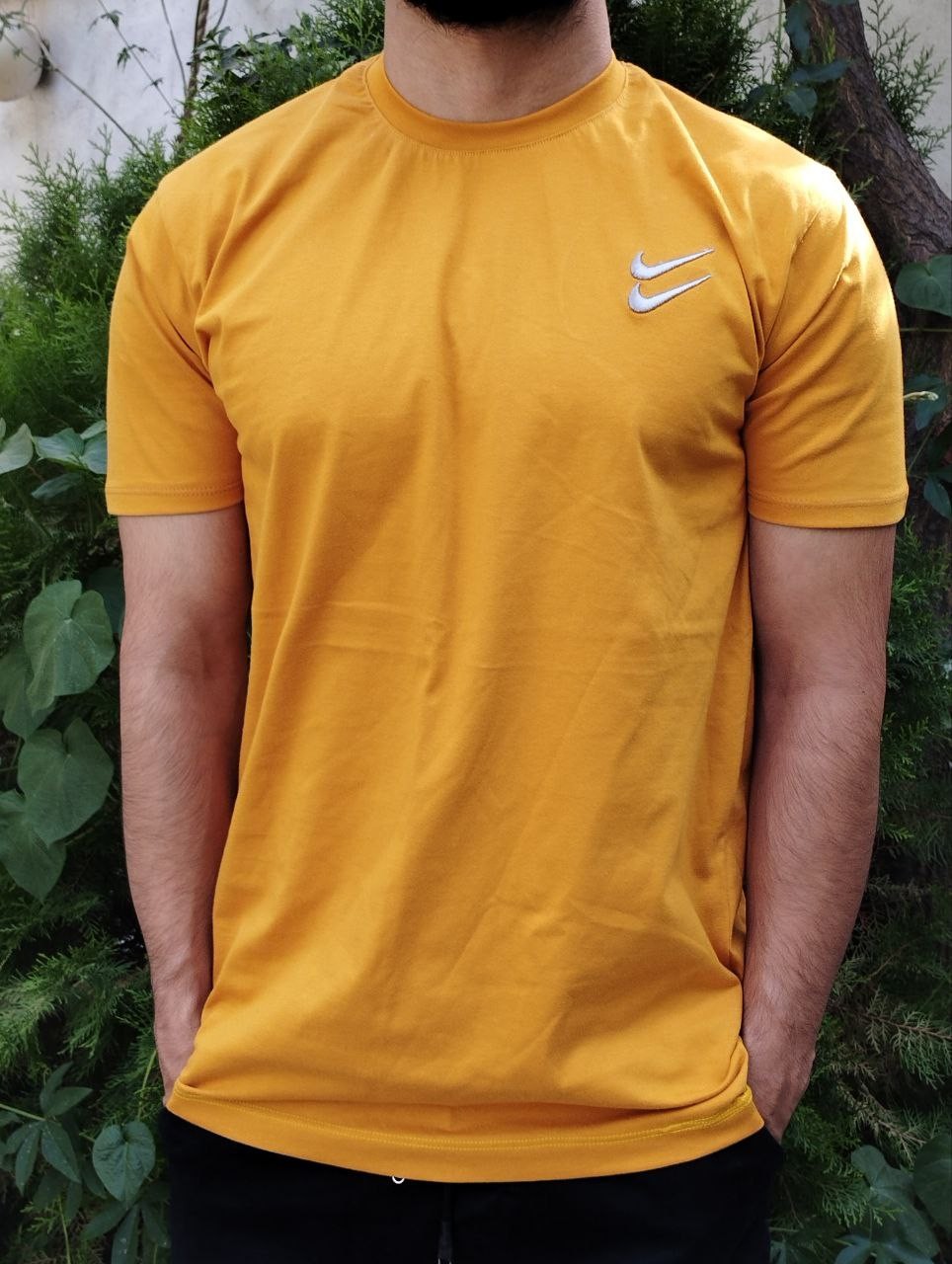 تیشرت مردانه نارنجی دو نایک